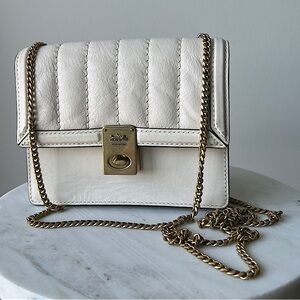 Coach cross body bag with hip belt